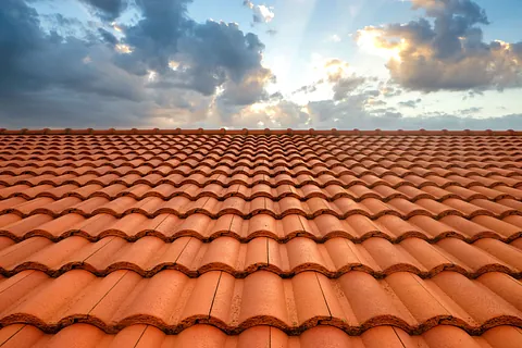 tiled roofing