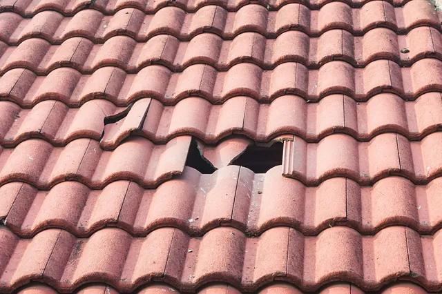 tiled roofing