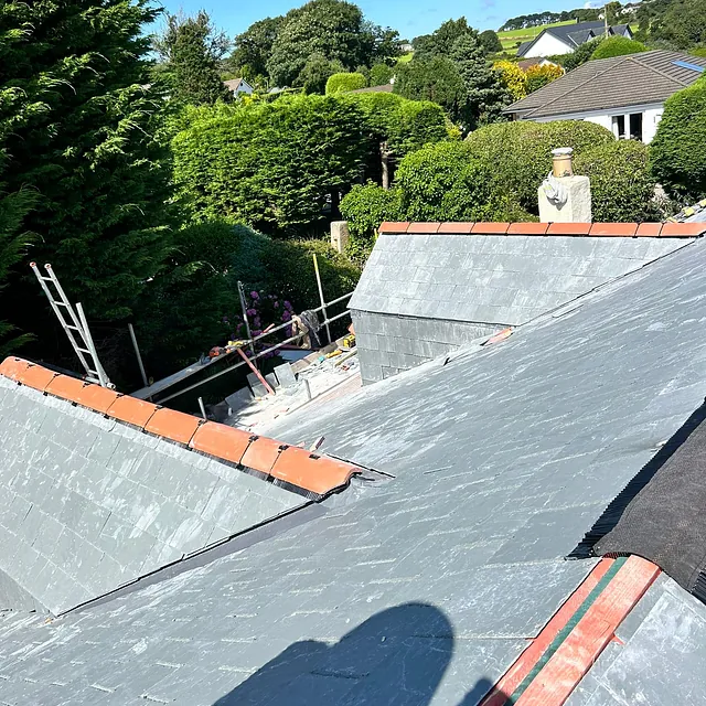 slate roofing in cornwall