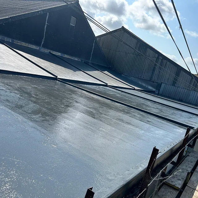 Flat roof repairs