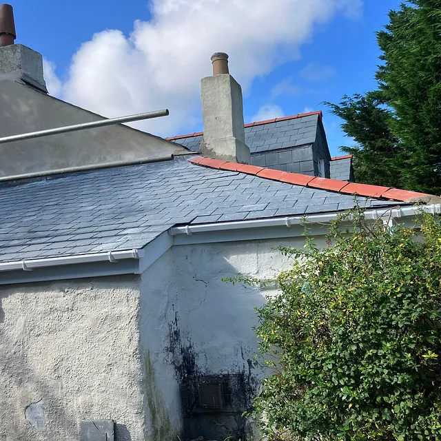 After new roof restoration in cornwall