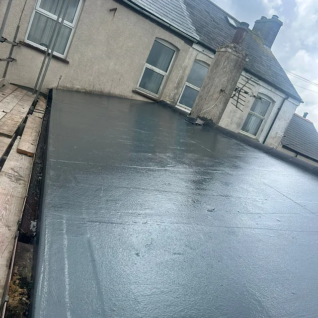 New flat roof