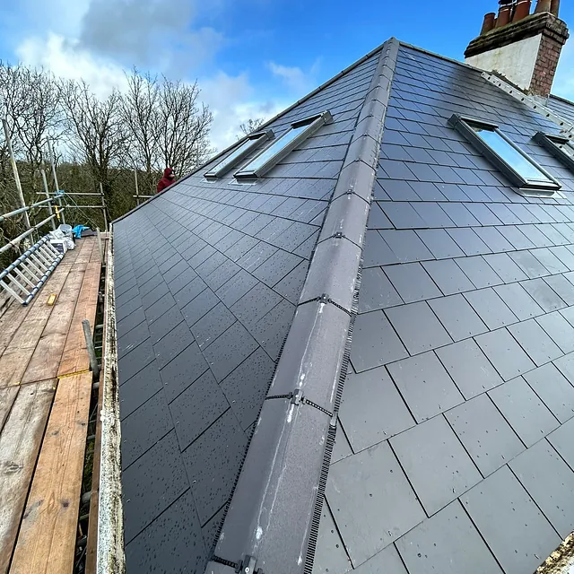 Tiled roof cornwall